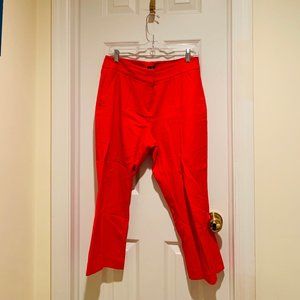 Loft orange capri pants in Sz 10P